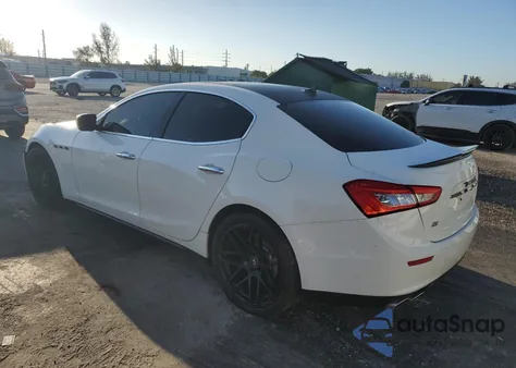 2015 Maserati Ghibli S from USA, damaged, VIN ZAM57RTA6F1133726